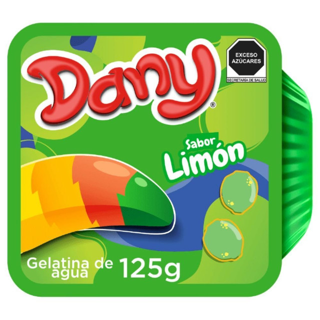 Gelatina De Agua Limon Dany (125grs)