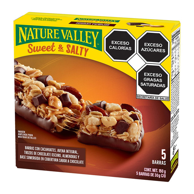 Barras De Granola con Chocolate Nature Valley