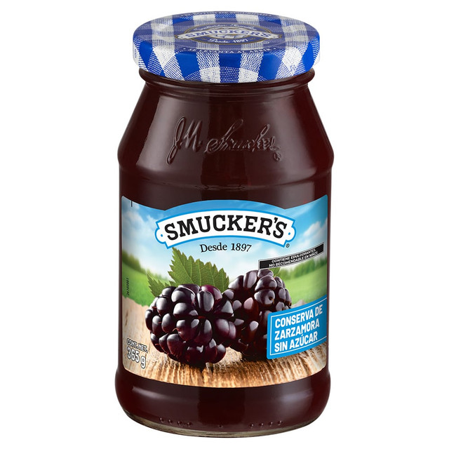 Mermelada De Zarzamora  Sin Azucar Smuckers (pz)