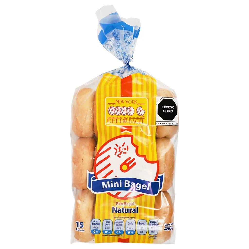 Mini Bagels Congelados (bolsa)
