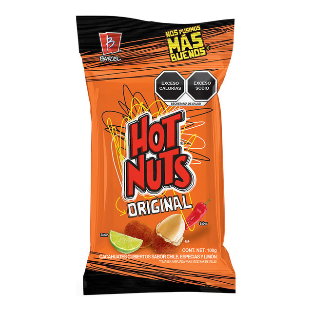 Cacahuates Hot Nuts (100grs)
