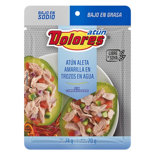 Atún En Agua Bajo En Sodio (pz)