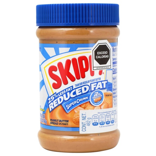 Crema De Cacahuate Reducida en grasa Chunk Skippy (pz)