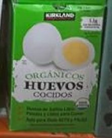 Huevos Orgánicos Cocidos (caja)